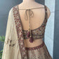 Designer Lehenga with Multi Resham & Sequins Work