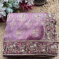 Banarasi Designer Saree with Elephant Motif and Embroidered Border