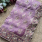 Banarasi Designer Saree with Elephant Motif and Embroidered Border