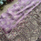 Banarasi Designer Saree with Elephant Motif and Embroidered Border