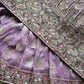 Banarasi Designer Saree with Elephant Motif and Embroidered Border