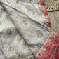 Banarasi Designer Saree with Elephant Motif and Embroidered Border