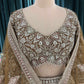 Zari Embellished Lehenga with Dupatta and Intricate Sequins Work