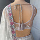 Off-White Colour Lehenga with Zari Sequins & Resham Work