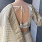 Off-White Colour Designer Lehenga with Zari & Sequins Work