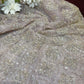 Elegant Baby Pink Net Saree with Heavy Sequin & Zari Embroidery