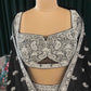 Black Heavy Embroidered Non-Bridal Lehenga with Dupatta