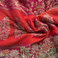 Saree with Heavy Multicolour Zardozi Floral & Fauna Embroidery | Pearl & Sequin Border