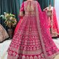 Grand Bridal Lehenga Gold Embroidery and Opulent Motif Work