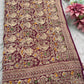 Saree with All-Over Shikargah Elephant & Royal Figurine Meenakari Weave