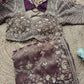 Designer Readymade Saree Blouse with Heavy Pearl & Sequin Embroidery