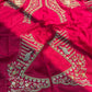 Royal Rani Grand Saree with Heavy Zari Work & Embroidered Border