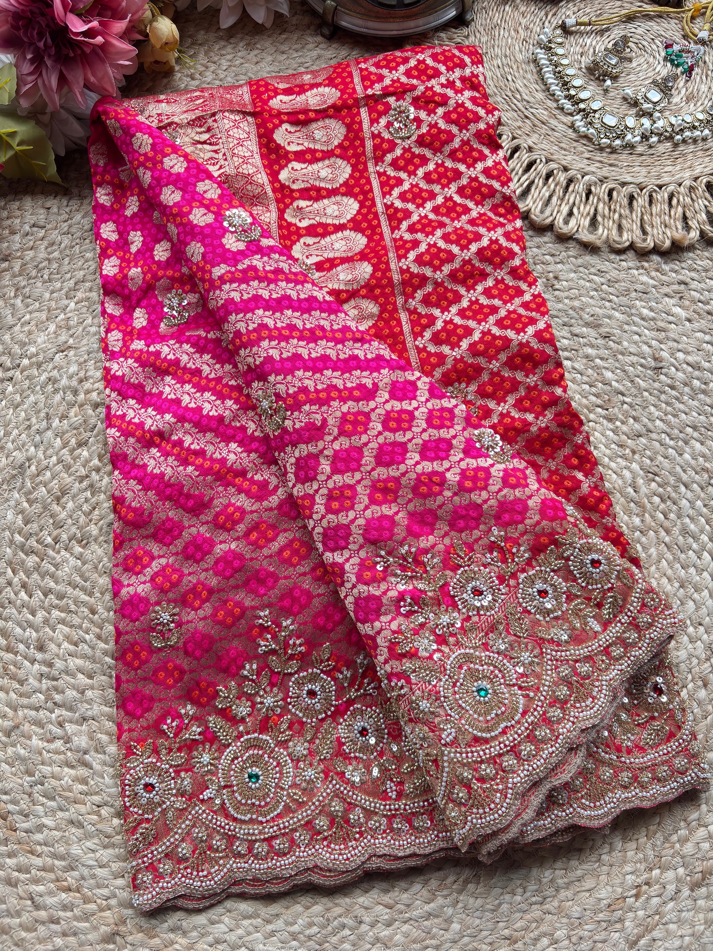 Grand Designer Readymade Saree Blouse with Heavy Zari Embroidery
