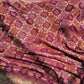 Elegant Wine Saree with Zari Work & Designer Border