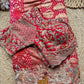 Designer Readymade Saree Blouse with Banarasi Silk Saree