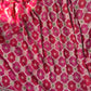 Bridal Red Dseigner Saree with Heavy Embroidery & Pearl Border