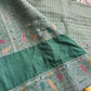 Mustard Yellow Banarasi Kanchipuram Silk Saree with Green Zari Border
