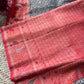 Navy Blue Banarasi Kanchipuram Silk Saree with Green Zari Border
