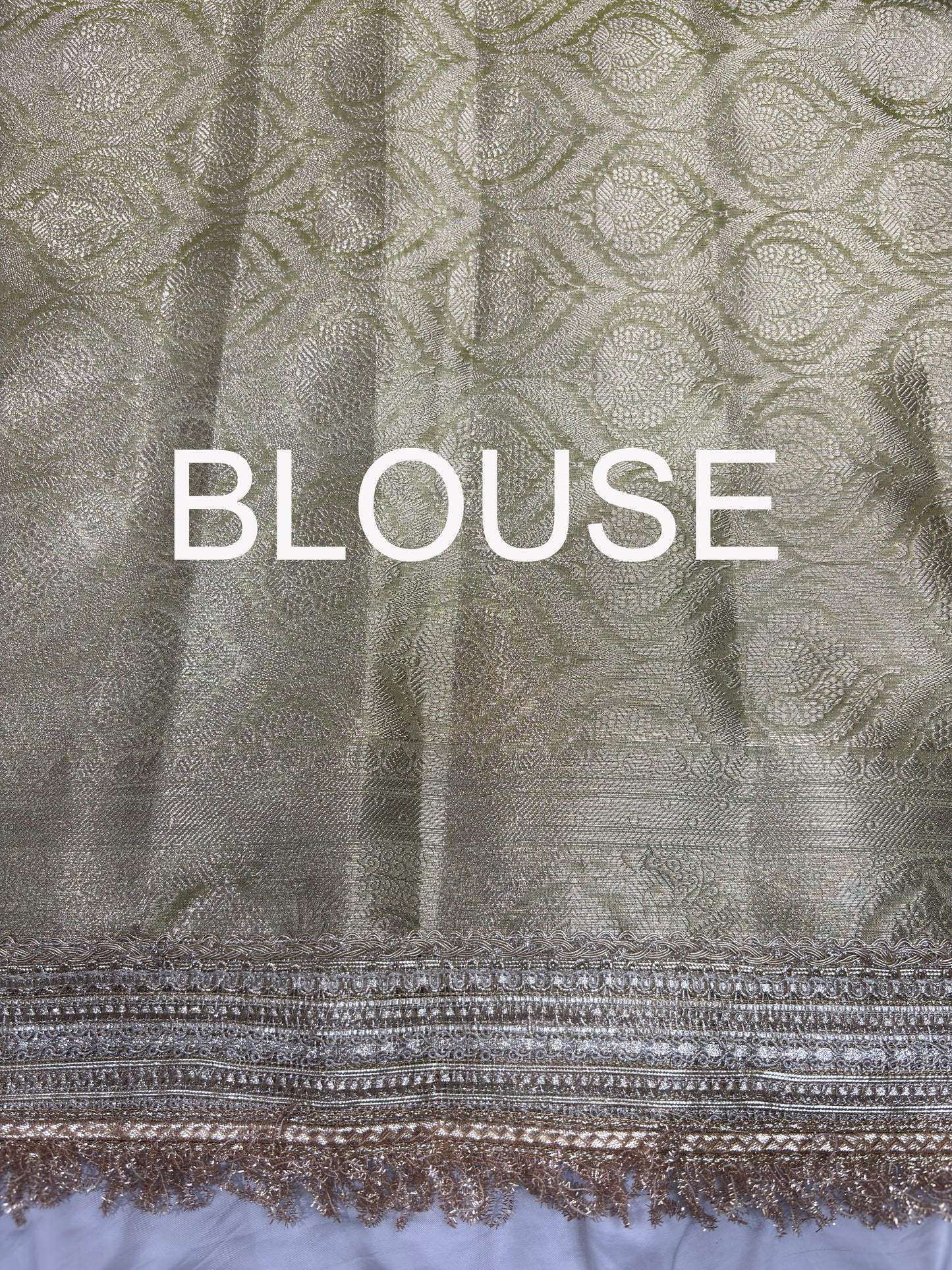 Green Colour Gajraj Maharani Saree With zari border