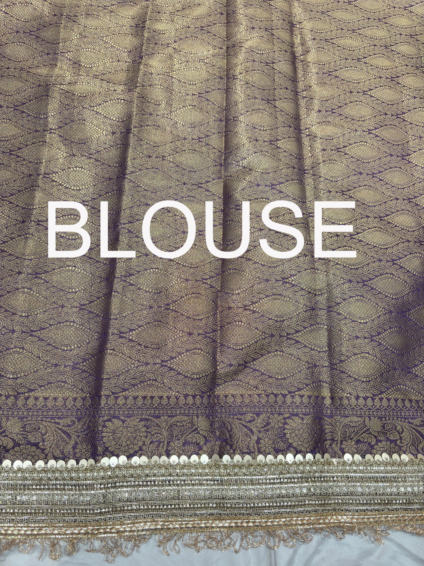 Purple Colour Gajraj Maharani Saree With zari border