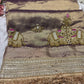 Mauve Colour Gajraj Maharani Saree With zari border