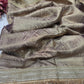 Mauve Colour Gajraj Maharani Saree With zari border