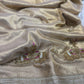 Golden Colour Gajraj Maharani Saree With zari border