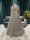 Perfect Golden Colour Lehenga with Pearl & Cutdana Work