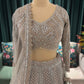 Perfect Golden Colour Lehenga with Pearl & Cutdana Work