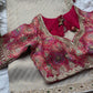 Elegant Grand Designer Saree with Zari Embroidered Border