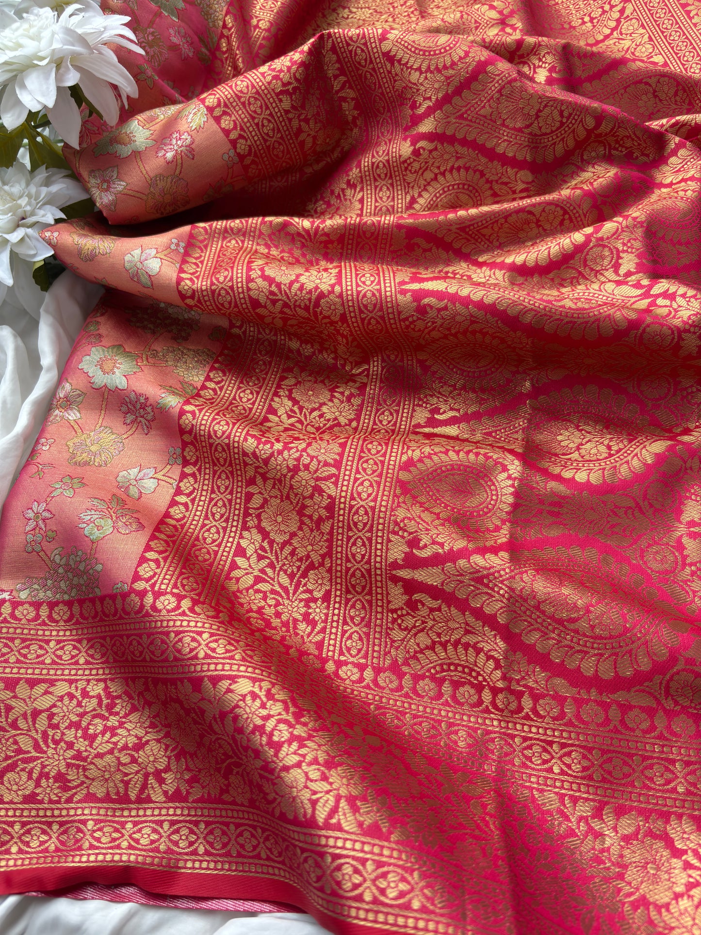 Kanchipuram Sarees With Grand Designer Blouse