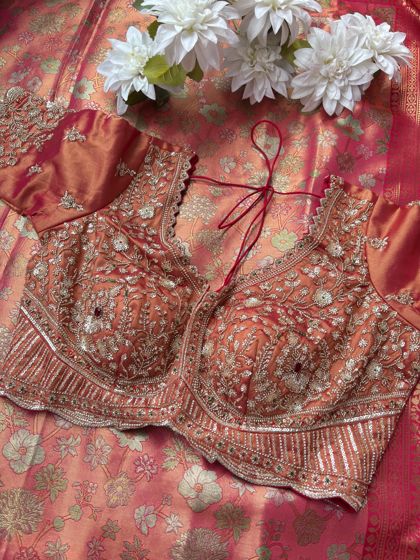 Kanchipuram Sarees With Grand Designer Blouse