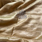 Golden Ashva Maharani Embroidered Saree with Black & Gold Border