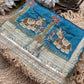 Gajgamini Saree with Elephant Embroidery & Pearl Border Festive Saree
