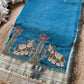 Gajgamini Saree with Elephant Embroidery & Pearl Border Festive Saree