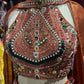 Rust Orange Lehenga Choli with Heavy Embroidered Blouse & Dupatta