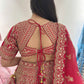 Regal Bridal Lehenga with Exquisite Golden Embroidery