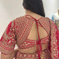 Regal Bridal Lehenga with Exquisite Golden Embroidery