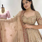 Embroidered Bridal Lehenga with Exquisite Handcrafted Detailing