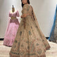 Embroidered Bridal Lehenga with Exquisite Handcrafted Detailing