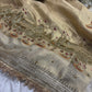 Ganga Ghat Golden Beige Saree with Mirror & Boat Motifs