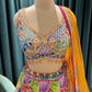 Multicolor Patchwork Embroidered Lehenga Set