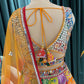 Multicolor Patchwork Embroidered Lehenga Set
