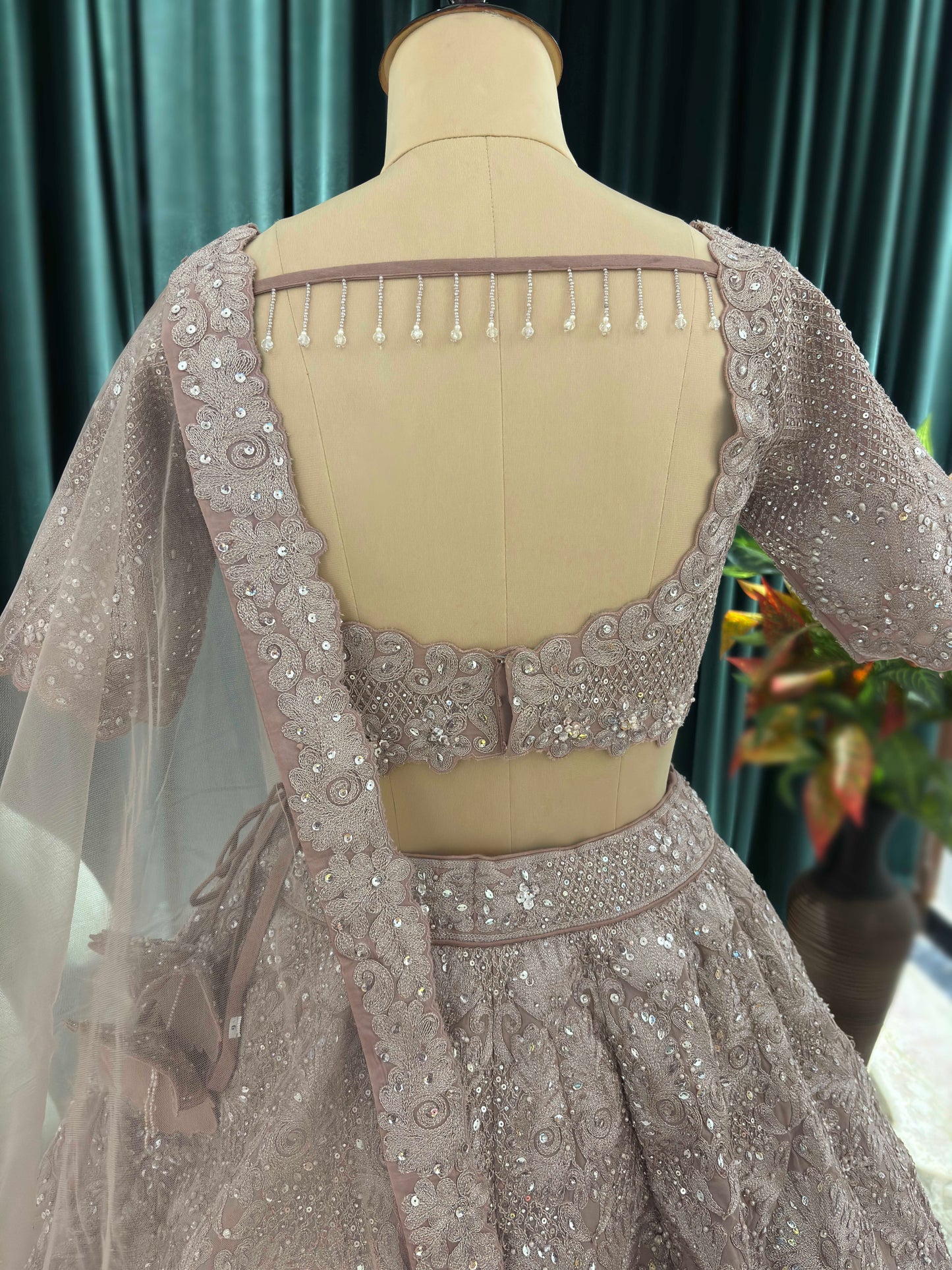 Elegantly Embroidered Traditional Lehenga Set