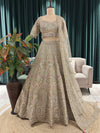 Grand Embellished Lehenga with Intricate Beadwork Sheer Dupatta