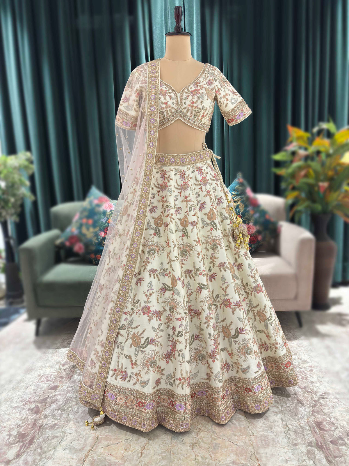 Exquisite Designer Lehenga for Weddings and Celebrations