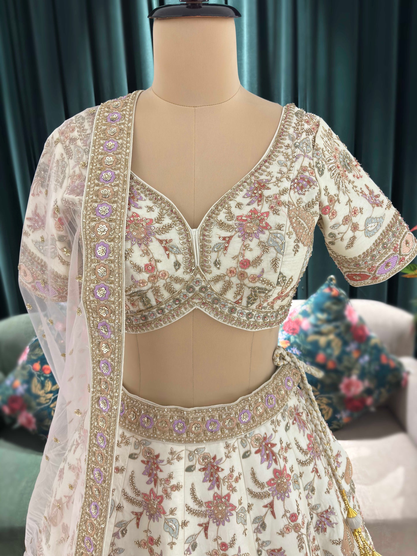 Exquisite Designer Lehenga for Weddings and Celebrations
