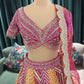 Exquisite Embroidered Lehenga Set for Traditional Elegance