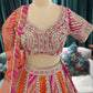 Exquisite Embroidered Lehenga with Traditional Artistry