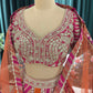Exquisite Embroidered Lehenga with Traditional Artistry